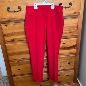 Zara red pants
